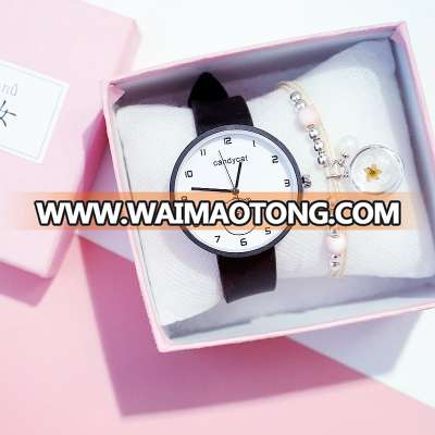 Watch Girls Junior High School Students Cute Japanese Girlfriends Kawaii Pink Girl Child Jelly All Match Women Watch