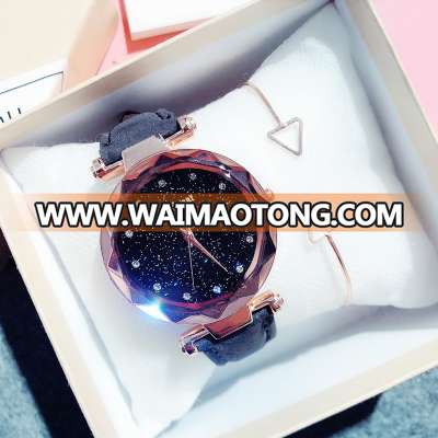 6 Color Watch Actress Empty Rhinestone Women's Fashion Trend Belt Waterproof Quartz Watch Fashion & Casual Women Watch