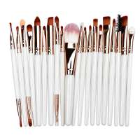 Private Label of 20PCS Makeup Blush Cosmetic Brushes Set with Not Logo