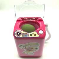 brush and sponge cleaner mini washing machine with dryer full cover square artificial nail art